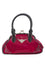 Banned Night Lovers Handbag Purse in Burgundy and Black