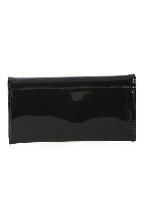 Banned Night Lover Wallet in Black with Web Hardware