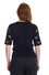 Banned Retro Scandi Fox Top Jumper in Navy Knitted Christmas