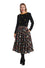 Banned Retro Let's Go Bowling Swing Skirt Retro Atomic Print