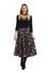 Banned Retro Let's Go Bowling Swing Skirt Retro Atomic Print