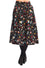 Banned Retro Let's Go Bowling Swing Skirt Retro Atomic Print