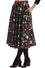 Banned Retro Let's Go Bowling Swing Skirt Retro Atomic Print