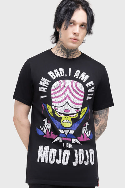 Killstar Curses Relaxed Fit Unisex Tee Mojo Jojo Motif Warner Powerpuff  Range