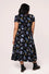 Hell Bunny Moonlit Midi Dress with Enchanting Woodland and Celestial Print