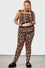 Killstar Haunted Leggings Pumpkin Halloween Print