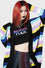Killstar Neon Rainbow Oversized Cardigan / Shrug Unisex