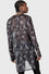 Killstar Ossuary Long Sleeve Micro Mesh Top Bone Print