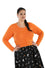 Hell Bunny Paloma Cardigan in Orange