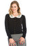 Banned Retro Happy Holly Cardigan in Black Christmas