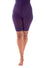 Pamela Mann Hosiery Curvy Super-Stretch Anti Chafing Shorts 90 Denier Tights in Purple