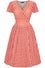 Lady Vintage Lyra Dress in Heart Gingham