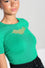 Hell Bunny Bat Knitted Top in Green