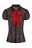 Hell Bunny Perry Blouse Fireworks and Hearts