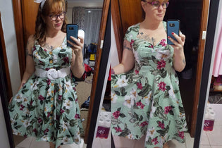  Hell Bunny Tahiti Dress vs Kalei Dress by Yvonne Kirk