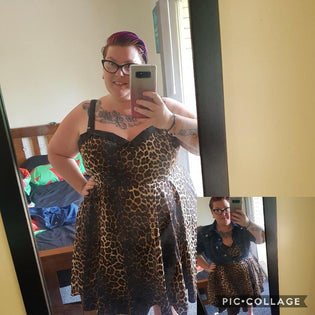  Hell Bunny Panthera Mini Dress By Temena Balfour