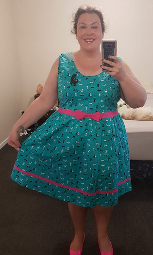  Banned Bright Lights Dress by Carmen Burns