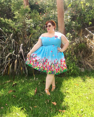  Hell Bunny Angelique Mini Dress by Stephanie Cuthbert