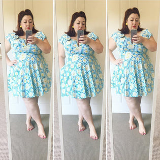 Hell Bunny Sunshine Mini Dress by Stephanie Cuthert