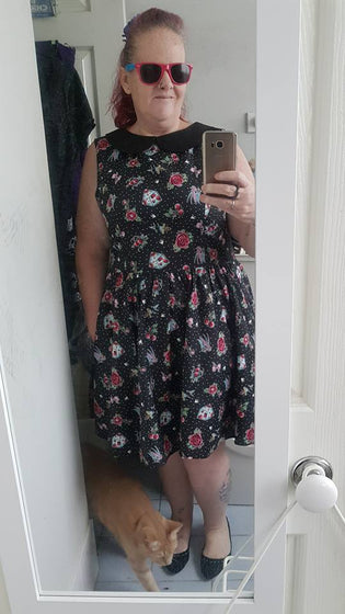  Hell Bunny Stevie Mini Dress by Natalie Bond