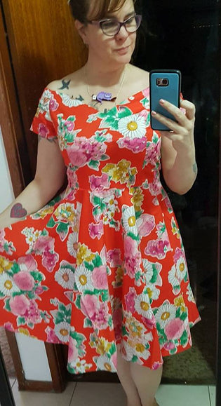  Hell Bunny Marguerita Dress by Yvonne Kirk