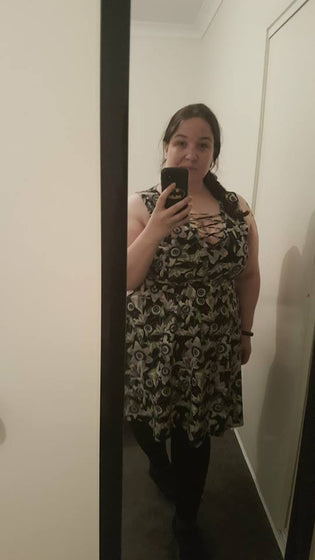  Hell Bunny Peepers Dress by Libby Weaver