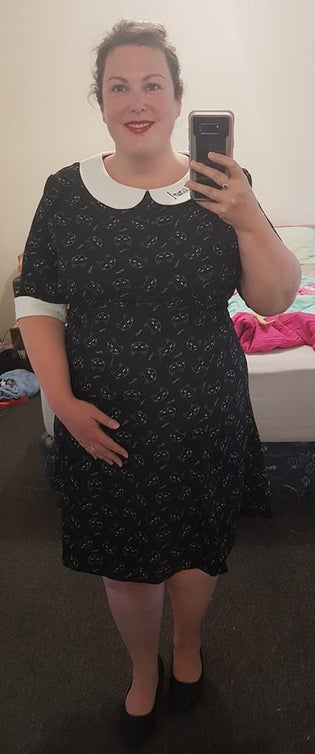  Hell Bunny Matou Mini Dress by Carmen Burns