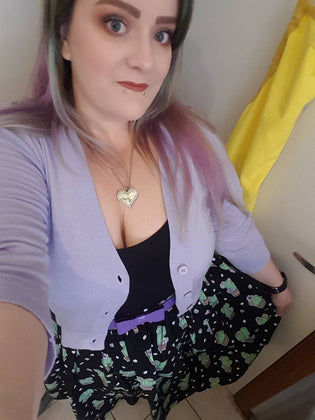  Hell Bunny Cactus 50's Skirt by Jamie Crowe