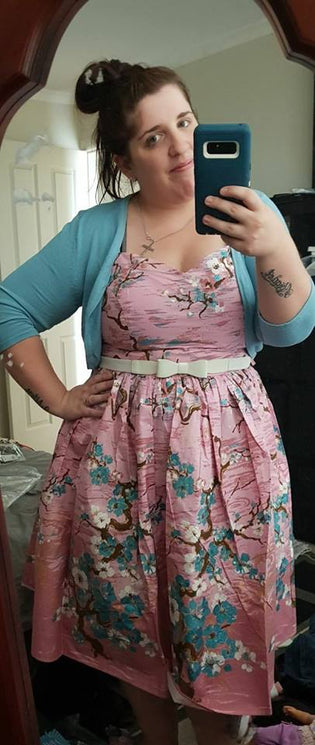  Hell Bunny Jenna Dress by Maddie Duffy