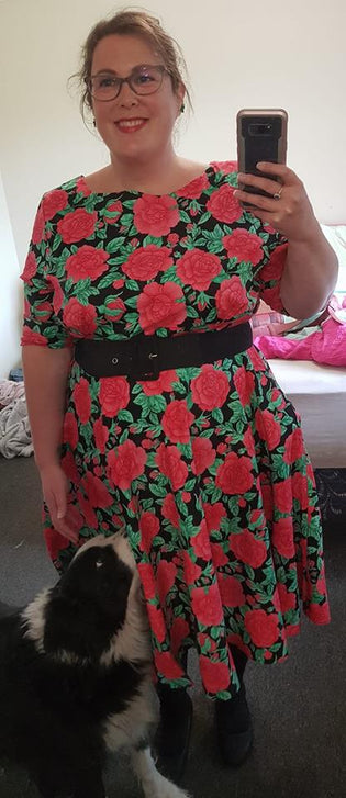  Hell Bunny Darcy 50's Dress by Carmen Burns