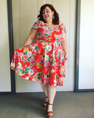  Hell Bunny Marguerita Mid Dress by Steph Liz