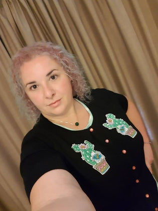  Hell Bunny Cactus Cardigan by Krys Gowran
