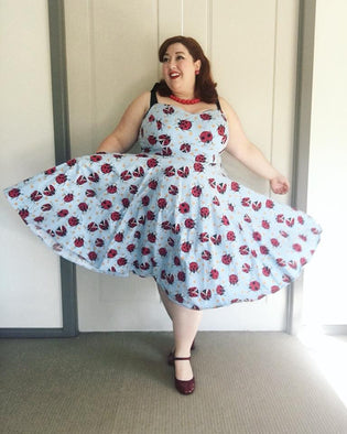  Hell Bunny Lila 50's Dress by Steph Liz