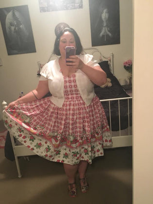  Hell Bunny Strawberry Shortcake Dress by Becbec Hunt