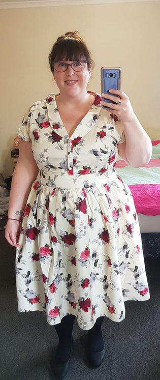  Hell Bunny Rosemary 50's Dress by Carmen Burns