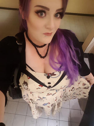  Hell Bunny Circus 50's Dress By Jamie Crowe
