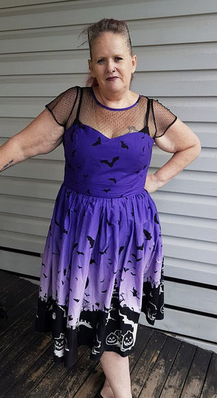  Hell Bunny Haunt 50's Dress by Natalie Bond