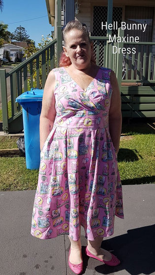  Hell Bunny Maxine 50's Dress by Natalie Bond