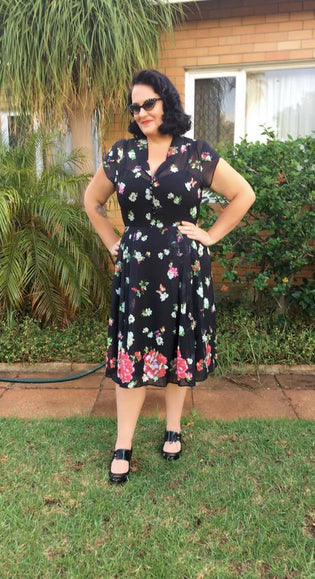  Hell Bunny Jolie Papillion Dress by Briony Bermingham