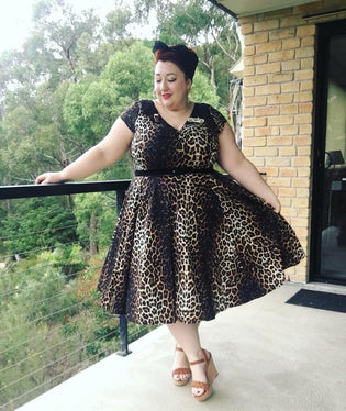  Hell Bunny Panthera 50's Dress by Stephanie Cuthbert