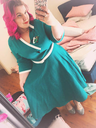  Collectif Vintage Lilit Swing Dress (Pre-order) by Ellie-Mae Smith