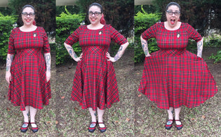  Hell Bunny Irvine 50's Dress by Emilie Obscura