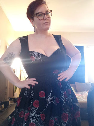  Hell Bunny Sabrina Mid Dress by Whitney Kendrigan
