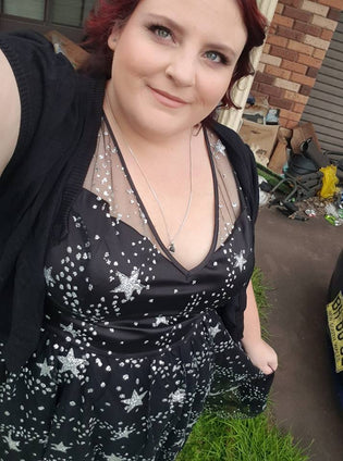  Hell Bunny Cosmic Love Dress by Stacey Ingram