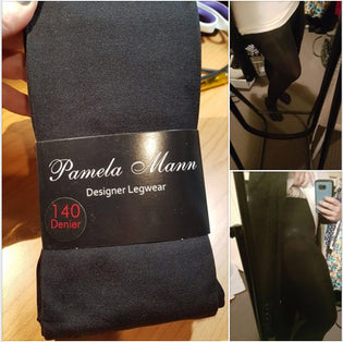  Pamela Mann 140 Denier Mircofibre Opaque Tights by Yvonne Kirk