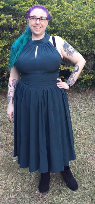  Chicstar Vintage Inspired Keyhole Dress (Pre-order) by Emilie Obscura