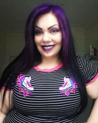  Hell Bunny Rollerskate Top by Michelle Dircks