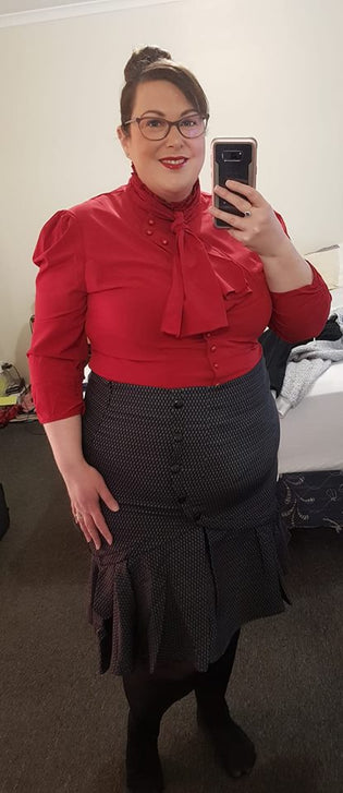  Chicstar Lovelace Blouse and Fishtail Skirt (Pre-order) by Carmen Burns