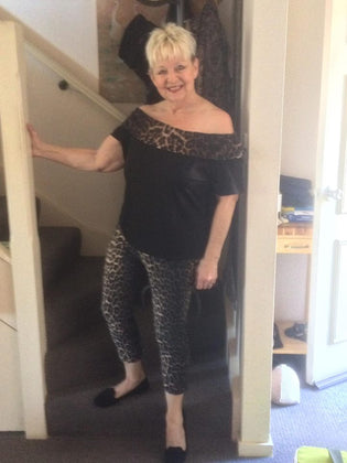  Hell Bunny Panthera Capris by Annie Leicester