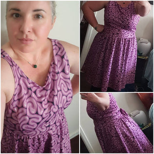  Lady Vintage 'Brains for Tea' Tea Dress by Krys Gowran